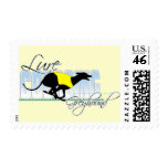 Lure Coursing Greyhound postage
