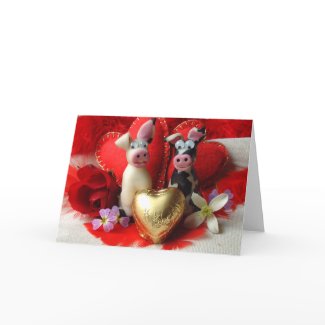 Lurve cows card