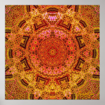 Lush Blush Mandala (signed) Print