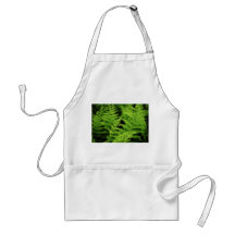 Lush Green Ferns Aprons