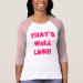 Ladies 3/4 Sleeve Raglan (Fitted)