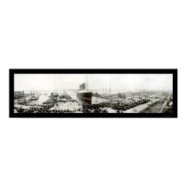 Lusitania End Voyage Photo 1907 posters