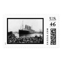 Lusitania Spectators 1907 postage by lc_vintagephotos Lusitania Spectators 1907 postage
