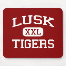 Lusk - Tigers - Elementary - Lusk Wyoming Mouse Pads