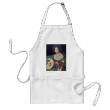Lute By Andrea Solario Aprons