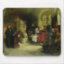 Luther Preaches using his Bible Translation Mousepads