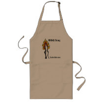 Luther Red "BBQ King" aprons by lutherredmusic Luther Red "BBQ King" aprons