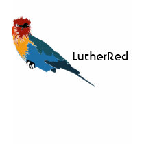 Luther Red "Roller" t-shirts
