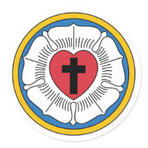 Lutheran Coat of Arms Sticker