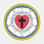 Lutheran Coat of Arms Sticker
