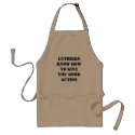 Luthiers know how to give you Good Action apron