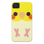 Lutino Cockatiel iPhone 4 Covers