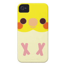 Lutino Cockatiel iPhone 4 Covers