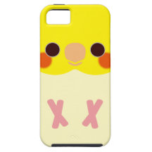 Lutino Cockatiel iPhone 5 Cases