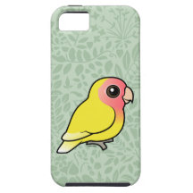 Lutino Peach-faced Lovebird iPhone 5 Case
