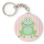 Luttle Green Frog Key Chain