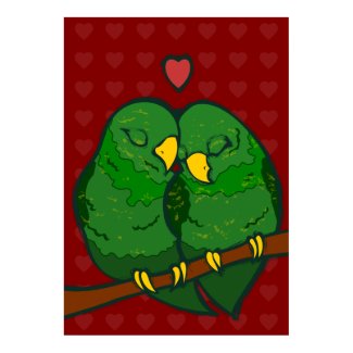 Luv Birds print