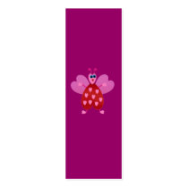 Luv Bug, Mini Bookmarks Business Cards