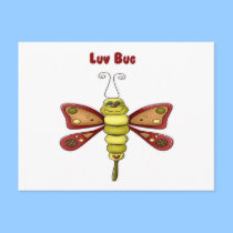 Luv Bug postcards