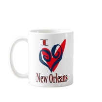 Luv New Orleans mugs