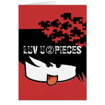 Luv U 2 Pieces Ultra Cute Anime Boy cards by samack Luv U 2 Pieces Ultra Cute Anime Boy cards