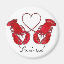 Luvbsters Refrigerator Magnet