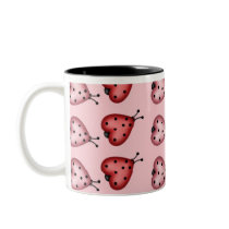 LuvBug LadyBug mugs by SweetRascal LuvBug LadyBug mugs