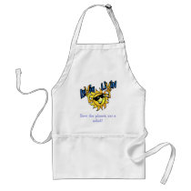 Luvin Livin Sun Graphic Apron with Slogan
