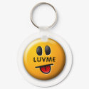 LUVME TONGUE Keychain by LUVMECLOTHING LUVME TONGUE Keychain