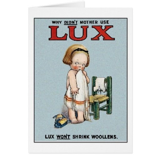 Lux Soap Card