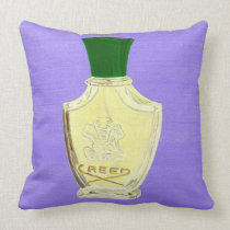 LUXE FUME ON PERWINKLE PILLOW pillows