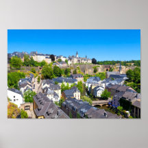 Luxembourg 001A Poster