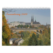 Luxembourg 2009 Wall Calendar