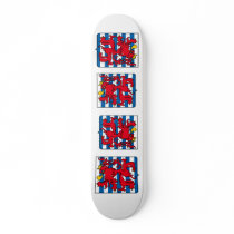 Luxembourg, Belgium skateboards by bestflag Luxembourg, Belgium skateboards