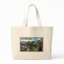Luxembourg City Tote Bags