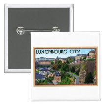 Luxembourg City Buttons