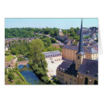 Luxembourg City Greeting Card
