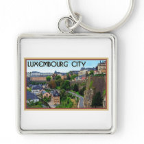 Luxembourg City Key Chain
