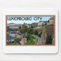 Luxembourg City Mousepads