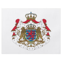 Luxembourg Coat of Arms Flyer Design