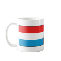 Luxembourg Flag and Map Mug by FlagAndMap Luxembourg Flag and Map Mug