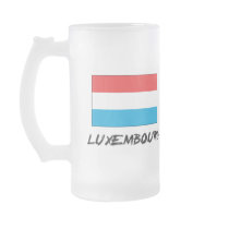 Luxembourg Flag mugs by flagshirt Luxembourg Flag mugs