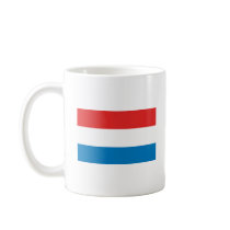 Luxembourg Flag Mug by FlagTshirts Luxembourg Flag Mug