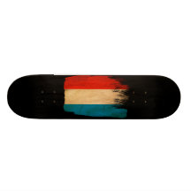 Luxembourg Flag Skateboard Decks