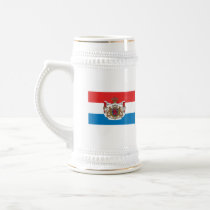 Luxembourg Flag w COA Mug by FlagTshirts Luxembourg Flag w COA Mug
