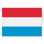 Luxemburgo señala por medio de una bandera tarjetas