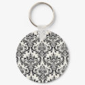 LUXERY BLACK AND WHITE 2 keychains by WeCanDoIt LUXERY BLACK AND WHITE 2 keychains