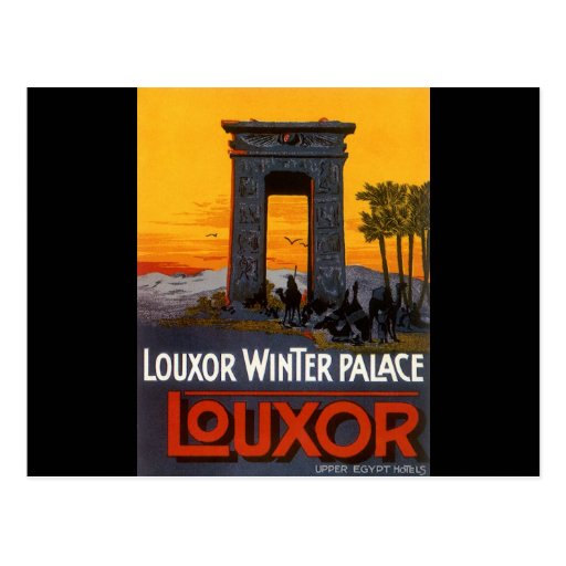 Luxor Egypt Post Card