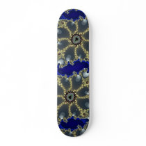 Luxurious Fractal Skateboard Deck
