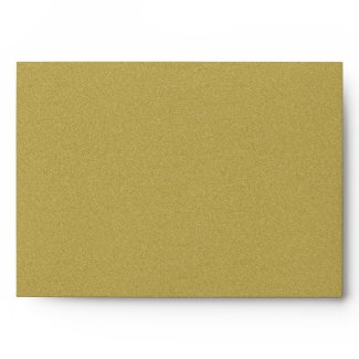 Luxurious Glitter Gold Envelopes